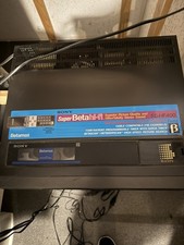 Sony SL-HF300 Beta Betamax Video Cassette Recorder No Remote  PARTS or REPAIR