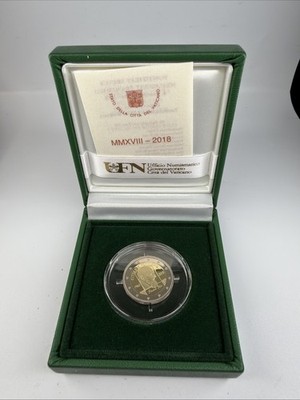 Vatican 2 Euro 2018 Padre Pio Proof