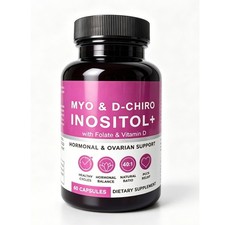 Myo-Inositol  D-Chiro Inositol Supplement for Women   Healthy Hormonal Balance