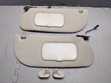 2007-2010 Ford Explorer Sport Trac Gray Sunvisors Sun Visor Shade Pair Oem