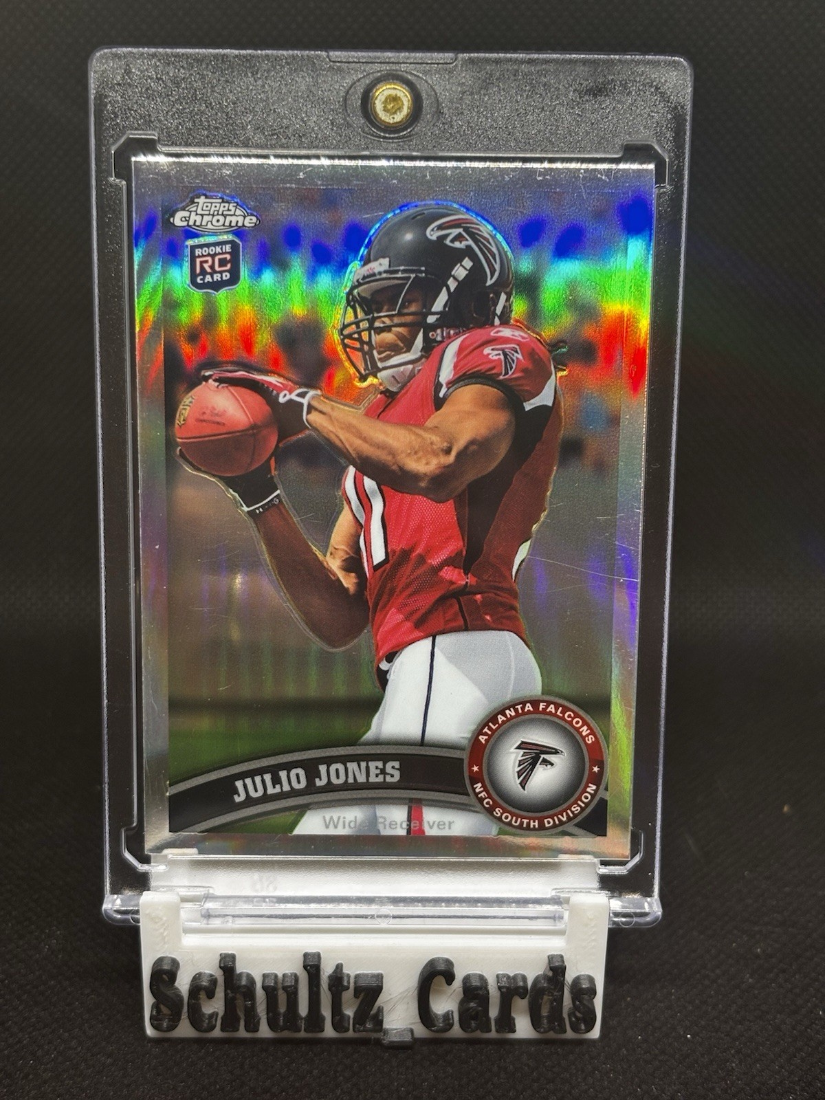 2011 Topps Chrome TRUE REFRACTOR Julio Jones #131 Rookie RC Atlanta Falcons
