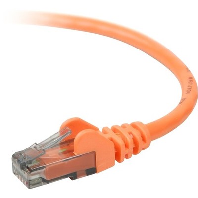 Belkin International Inc A3L980-04-Org-S Cat6 Patch Cable Rj-45 Male Unshielded
