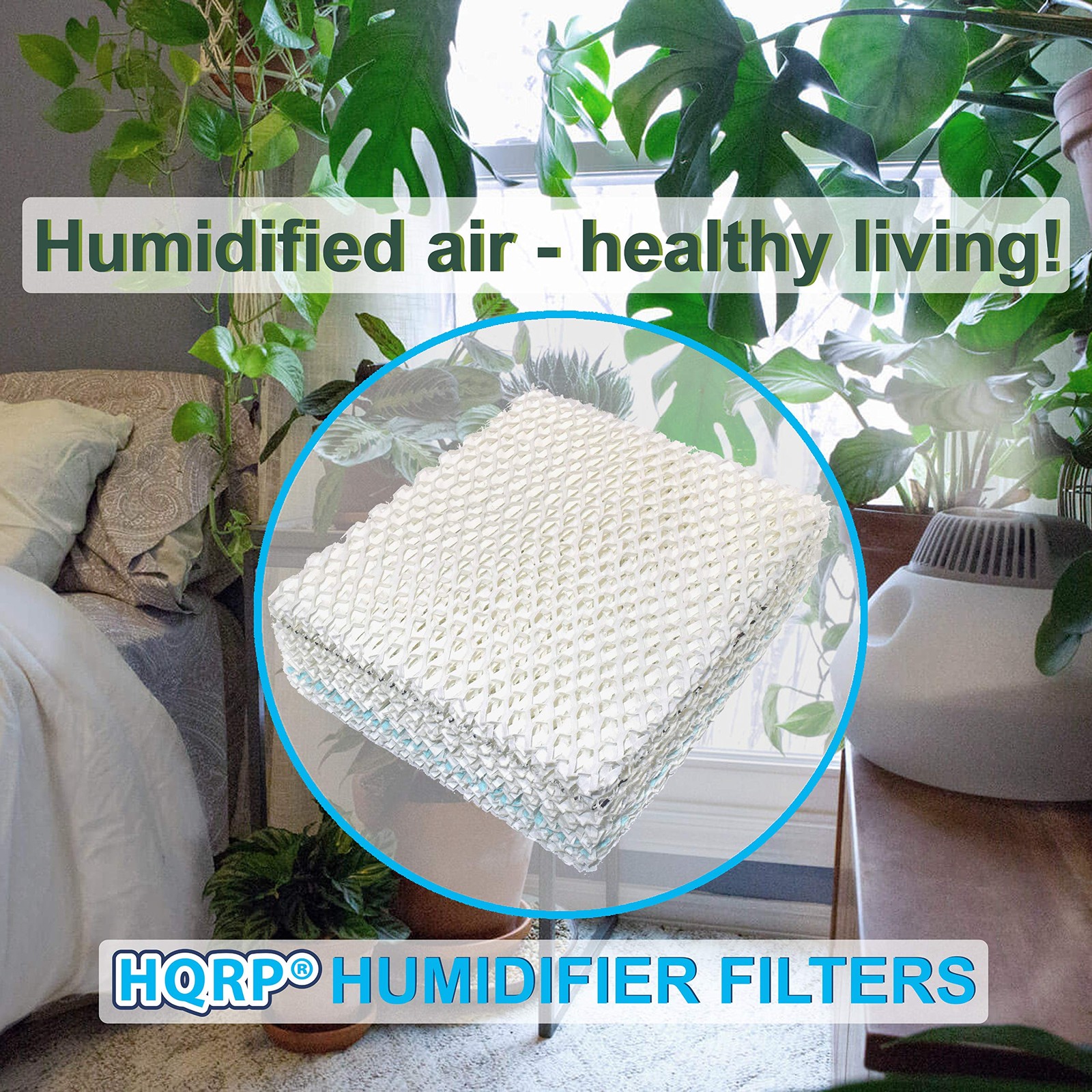 HQRP Wick Filter Replacement Compatible with Essick Air AIRCARE 1043 fits EP9...