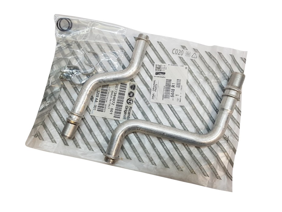 Tuyau radiateur 6448R1 anti-fissure haute pression pour Citroën Jumper II