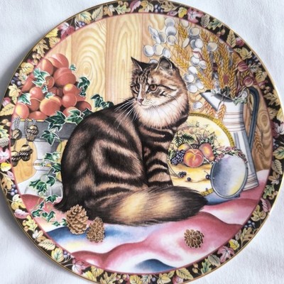 Aynsley - Cats For All Seasons Serie Teller - ''Autumn Cat''