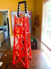 1973 Hasbro GI Joe Adventure Team Training Tower Made In USA 40" Tall Excellent