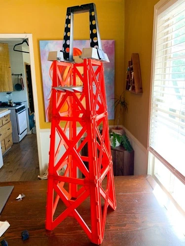 1973 Hasbro GI Joe Adventure Team Training Tower Made In USA 40" Tall Excellent