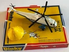 VINTAGE DIECAST DINKY TOYS #724 US NAVY SEA KING SAR HELICOPTER WORKING MOTOR