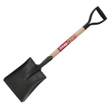 Wooden Handle Home Shovel, Square Type, SWHS-2, SENKICHI