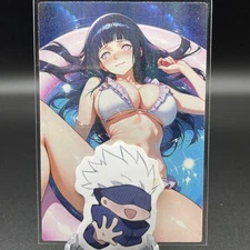 Hinata Hyuga Anime Waifu Card Doujin ACG Goddess Holo
