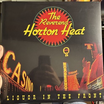 *NEW SEALED-The Reverend Horton Heat  - Liquor In The Front, On Clear Vinyl