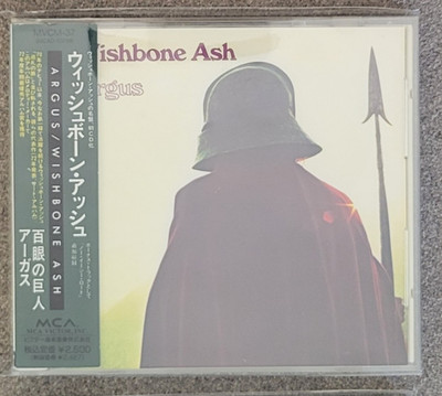 Wishbone Ash Argus CD Japan MCA OBI MVCM-37