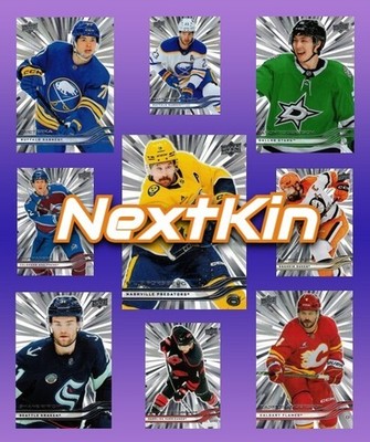 2025-26 Upper Deck Series 1 Hockey BASE OUTBURST U Pick FREE Combined Shipping