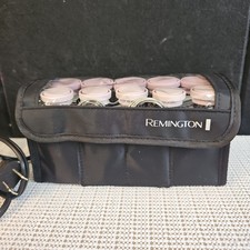 Remington Professional Ceramic Hot Rollers Travel Size 10 pcs Curlers Clips Pink