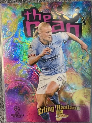 2022-23 Topps Finest UEFA Club Competitions - The Man Erling Haaland #FTM-1