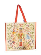 Marshalls Christmas Nutcracker Large Reusable Shopping Tote Bag Eco-Friendly