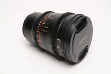 Rokinon 50mm f1.5 For Lumix MFT-Micro Four Thirds Mount w/Caps