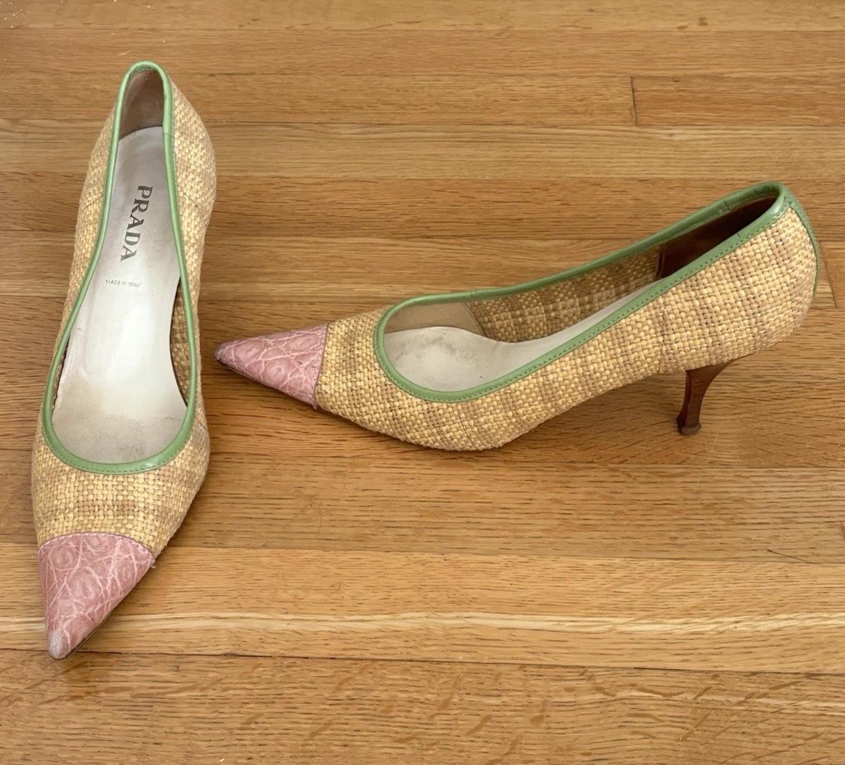 Prada Crocodile Shoes Indiana Women's Heels for sale | eBay