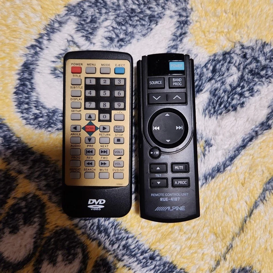 Alpine Lv-105Dvd Car Dvd Player 7 Lcd Monitor In-Dash Receiver Multimedia - Image 4 of 4