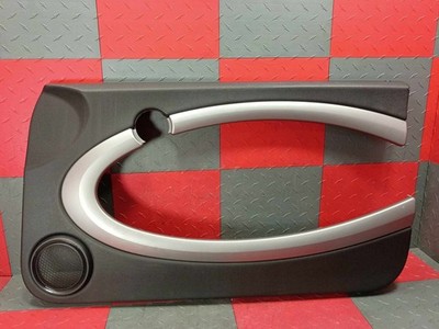 09 BMW Mini Cooper Clubman RH Passenger Front Door Interior Trim Panel Black