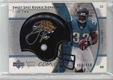 2004 Upper Deck Sweet Spot Rookie Signatures Tier Two /650 Greg Jones Auto 9l6