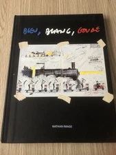 LIVRE BLEU BLANC GOUDE JEAN PAUL GOUDE RARE