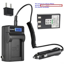Kastar Battery LCD AC Charger for NB-1L NB1LH CB2L Canon Digital IXUS 300 Camera
