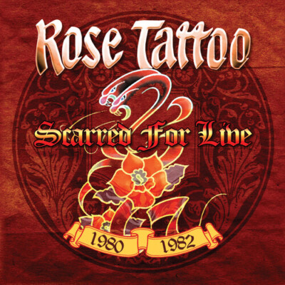Scarred for Life-Silver by Rose Tattoo (Record, 2023)