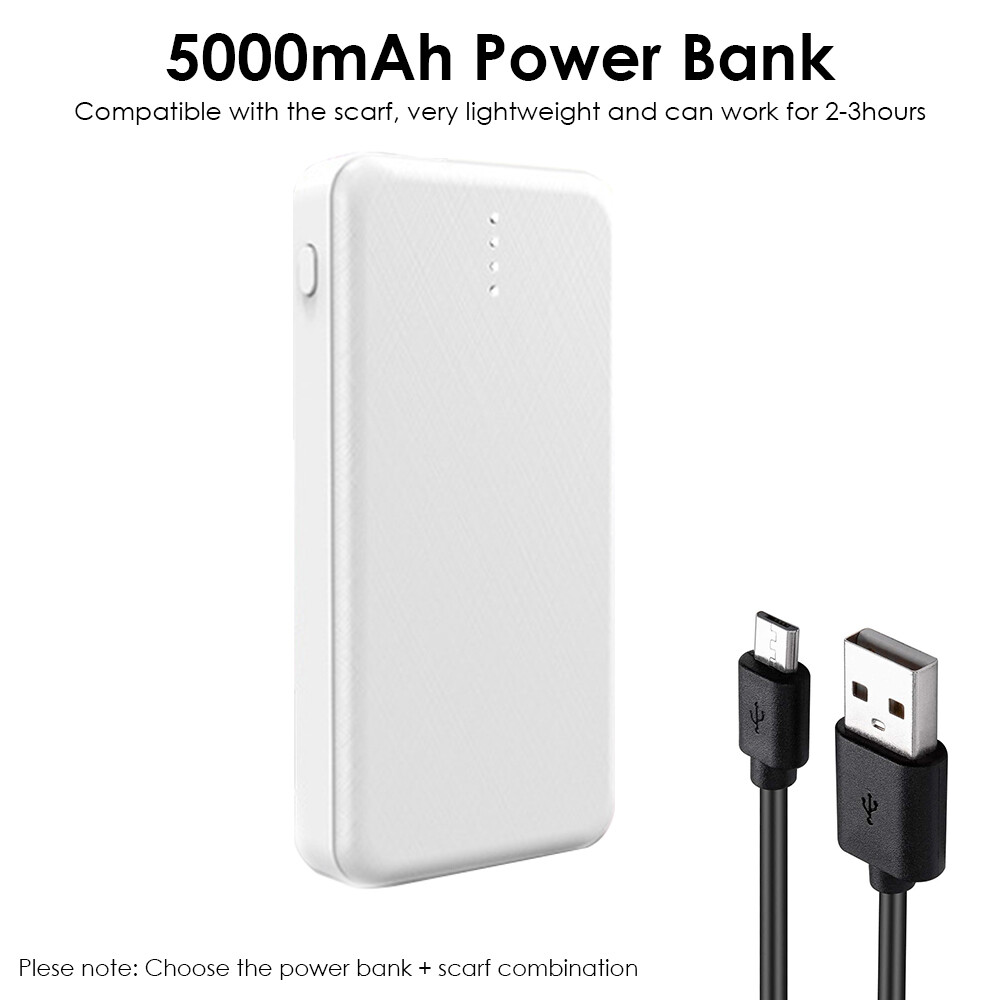 Neck Heating Pad Heated Scarf Electric Far Infrared Cordless Warmer