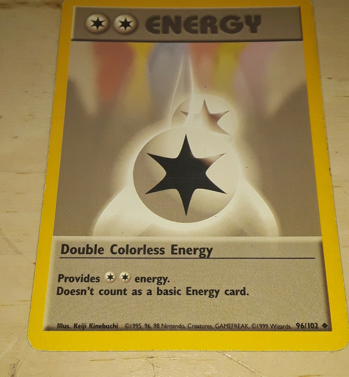 1996-1999 Double Colorless Energy 96/102 Base Set Pokemon Card NM/VLP Unlimited