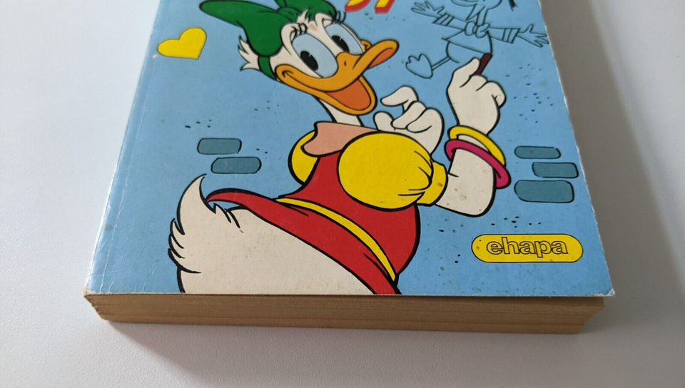 Wiederverwendbare Donald Duck Einkaufstasche – 39x34 Cm, Wasserdicht, Mit 3D-Druck