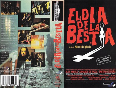 EL DIA DE LA BESTIA aka DAY OF THE BEAST (1)/ SPANISH VIDEO SLEEVE / SOGEPAQ LBL