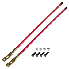 Snow Plow Blade Guide Markers 27" Bolt on For Boss & Western 62265 BAX00005