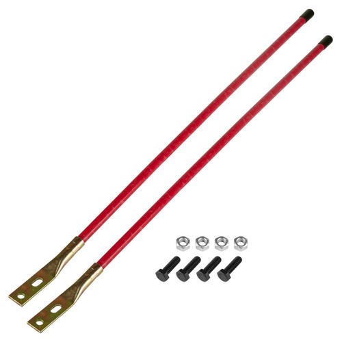 Snow Plow Blade Guide Markers 27" Bolt on For Boss & Western 62265