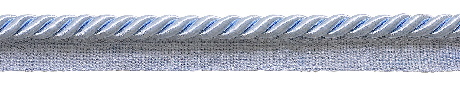Arctic Sky Blue 5/16"" Decorative Lip Cord First Frost [10 Yards]