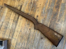 Vintage .22 cal stock wood stock Vintage walnut stock unknown make or model .22