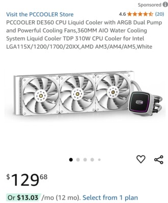 Pccooler CPS DA360 PRO AIO 
