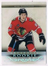 2022-23 ARTIFACTS ROOKIE CLEAR CUT MIKE HARDMAN CHICAGO BLACKHAWKS #CRU-7