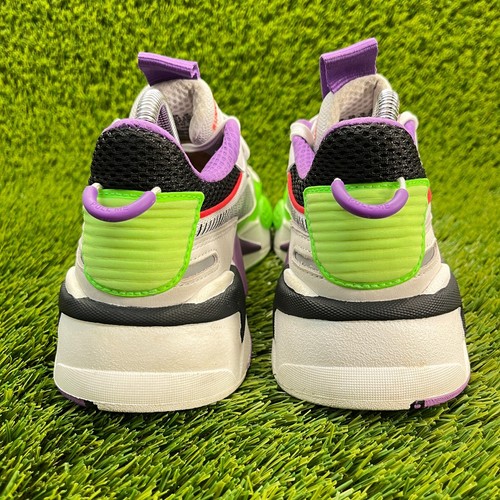 Puma RS X Bold Fluorescent Boys Size 5.5C Athletic Running Shoes Sneakers - Picture 6 of 10