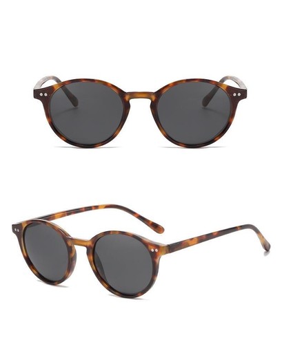 Mens Women's Fashion Polarised Square Vintage Retro Round Polarized Sunglasses - Picture 15 of 21