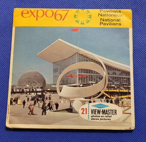 Vintage A073 Expo 67 Montreal Canada National Pavilions viewmaster