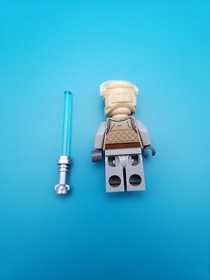 Lego Star Wars Minifigure Jedi Luke Skywalker (Hoth) Lightsaber Helmet 8089!