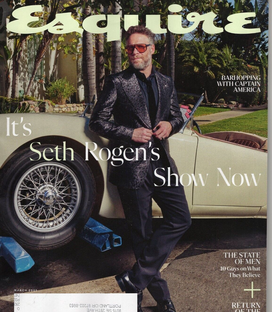 SETH ROGEN Esquire Magazine March 2025 SHOW NOW