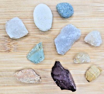 Rocky Mountain Unpolished Hand Picked Stones (Collection Two)
