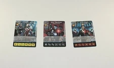 Dice Masters MIGHTY THOR * STARK INDUSTRIES SET LOT of 3 OP PROMO Prize Cards