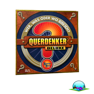 QUERDENKER DE LUXE Spiel UNIVERSITY GAMES - siehe Beschreibung