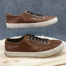 Sperry Top Sider Shoes Mens 9.5 M Clipper LTT Oxford Brown Leather Low STS16688