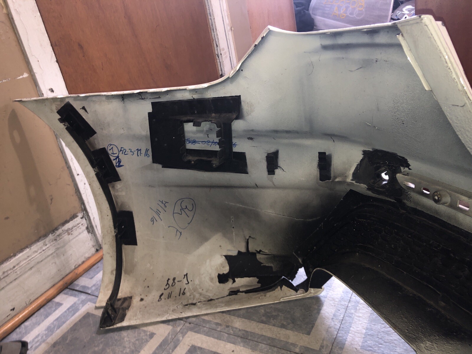 2018 2019 2020 MASERATI GHIBLI REAR BUMPER COVER WITH LOWER OEM 670097561