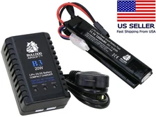 BULLDOG AIRSOFT Li-Po Battery+B3 Compact Smart Balance Li-Po Charger Combo Deals