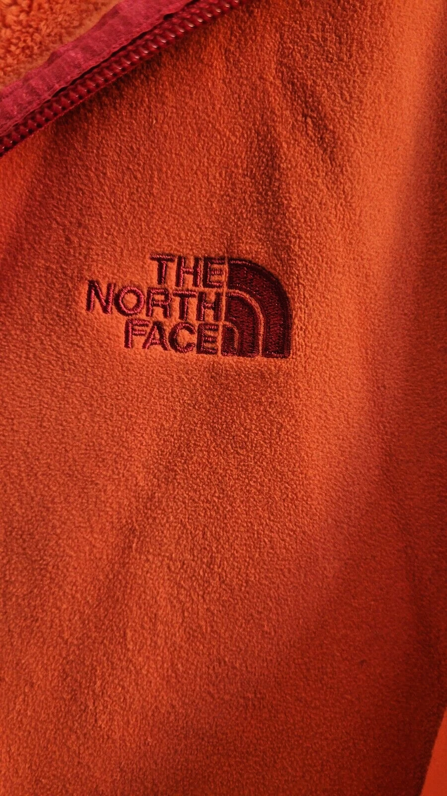 north-face osito furry fleece zipped pockets jacket